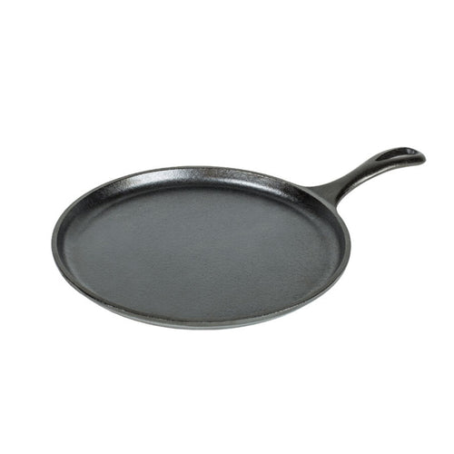 Lodge - 10.5 Inch Seasoned Cast Iron Griddle