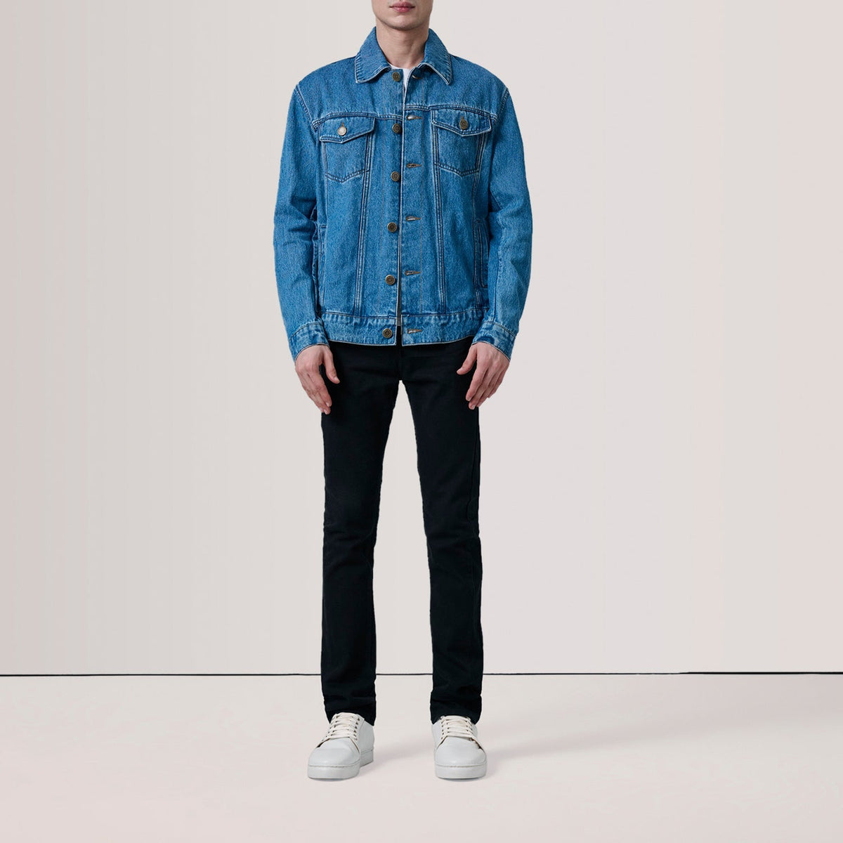 Conard Blue Denim Trucker Jacket
