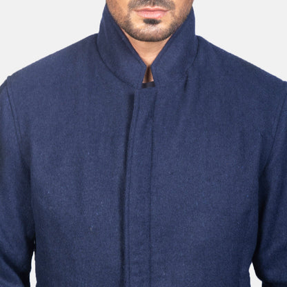 Thomas Blue Wool Jacket