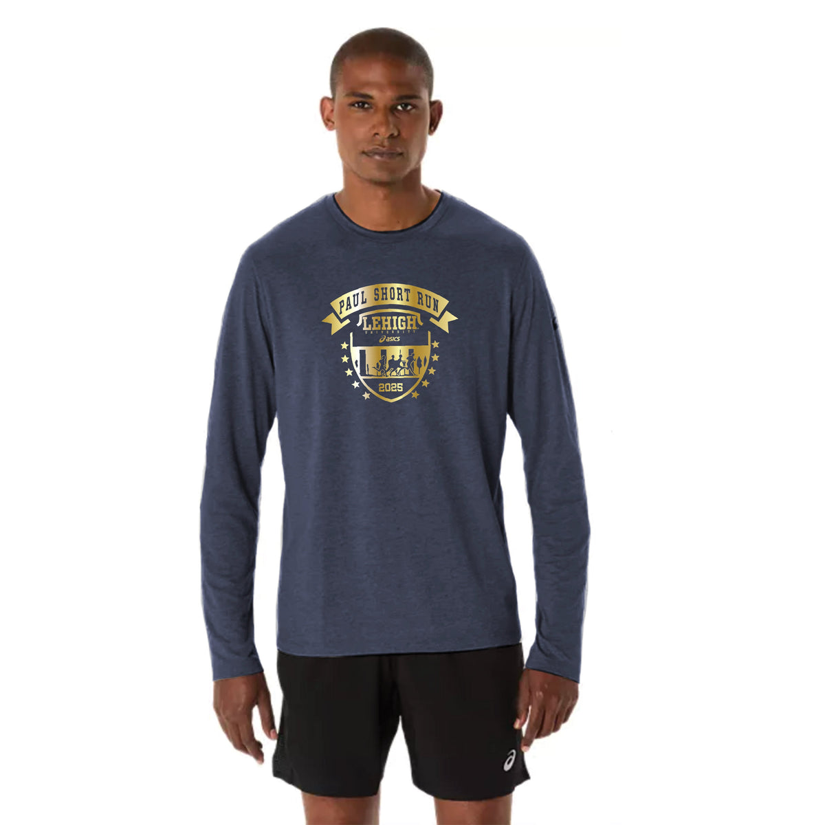 2025 Lehigh University Paul Short Run - ASICS Mens PR LS Triblend Tee (2011D378) (PS-02)