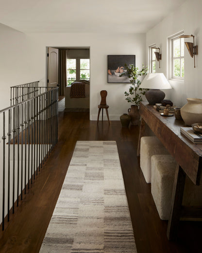 Amber Lewis x Loloi Rocky Ivory / Dove Rug