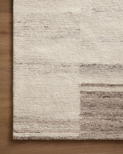 Amber Lewis x Loloi Rocky Ivory / Dove Rug
