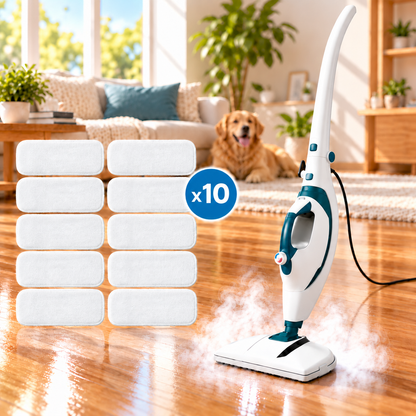 Steam Mop & Upgraded Steam Scrubber, 302°F High Temp Chemical-Free Floor Cleaner