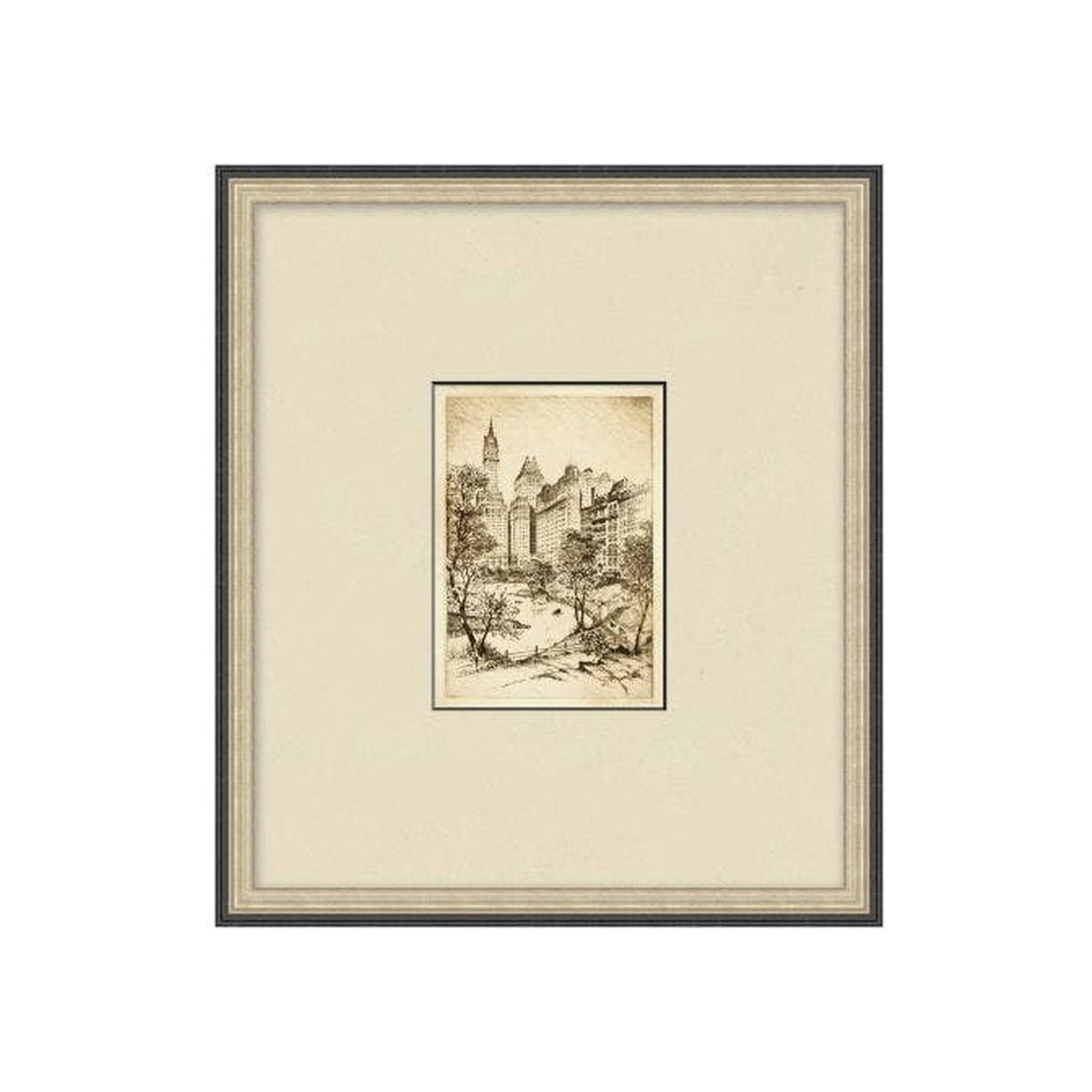 "Street Level to Skyline" Framed Art Print