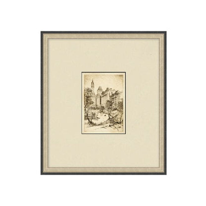 "Street Level to Skyline" Framed Art Print