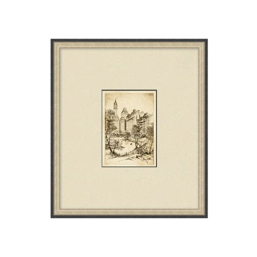"Street Level to Skyline" Framed Art Print