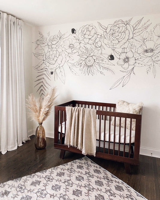 Blooming Garland Mural
