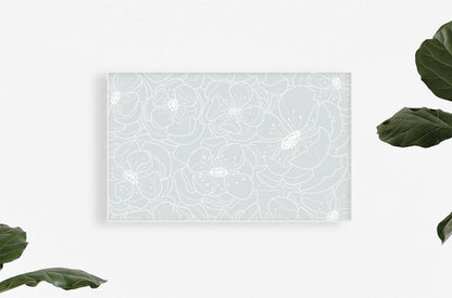 Hibiscus Mural