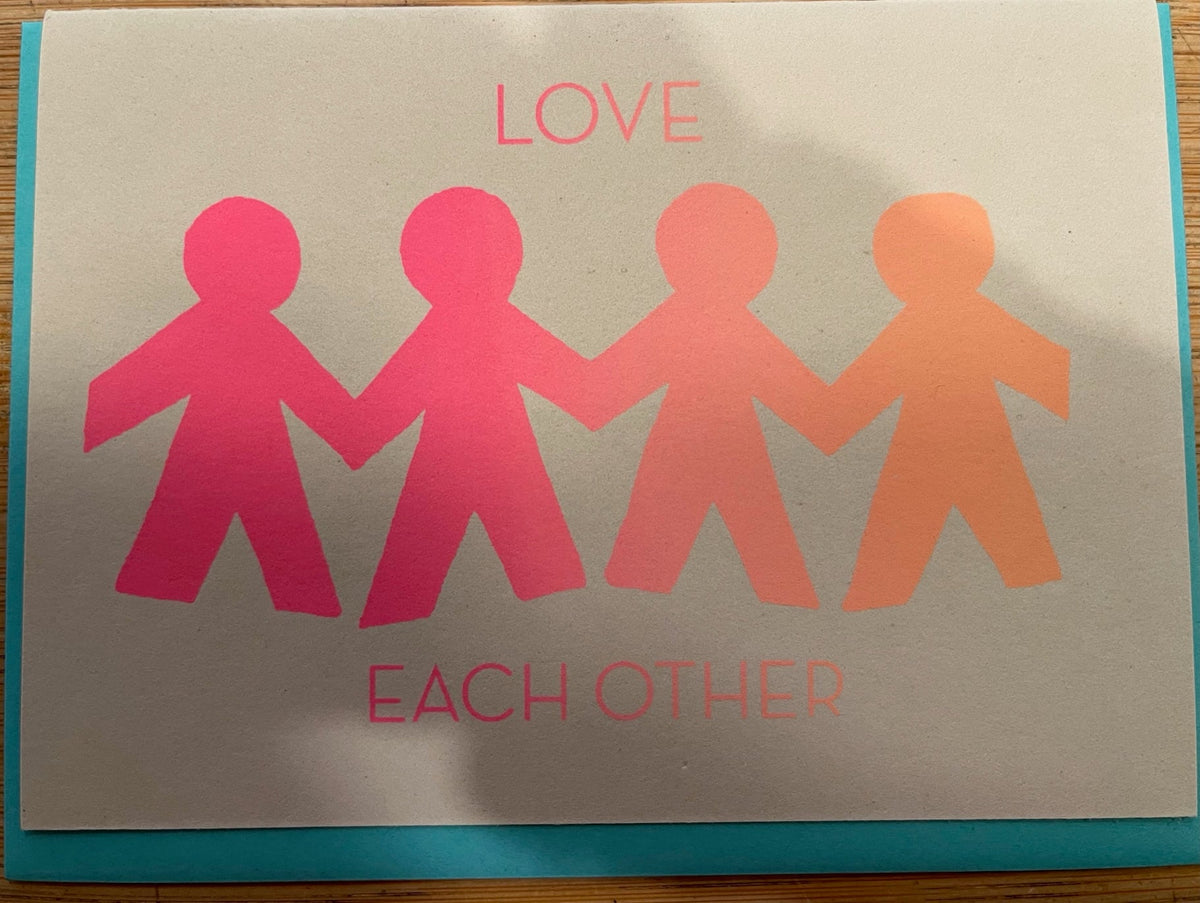 Love Each Other Valentine's Card