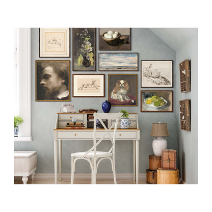 "Rocky Ledge" Framed Art Print