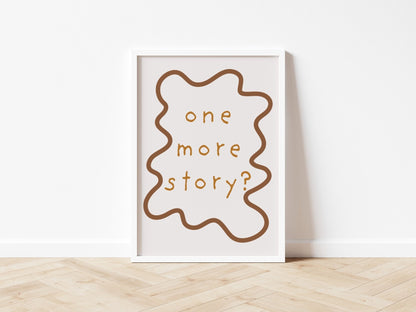 One More Story? - Wavy Edition - Fine Art Print